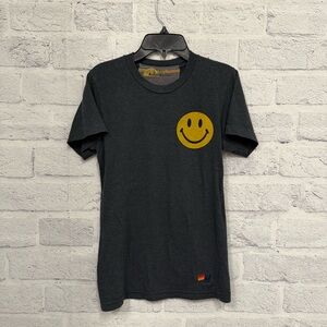 Aviator Nation T-Shirt with Yellow Smiley Size XS